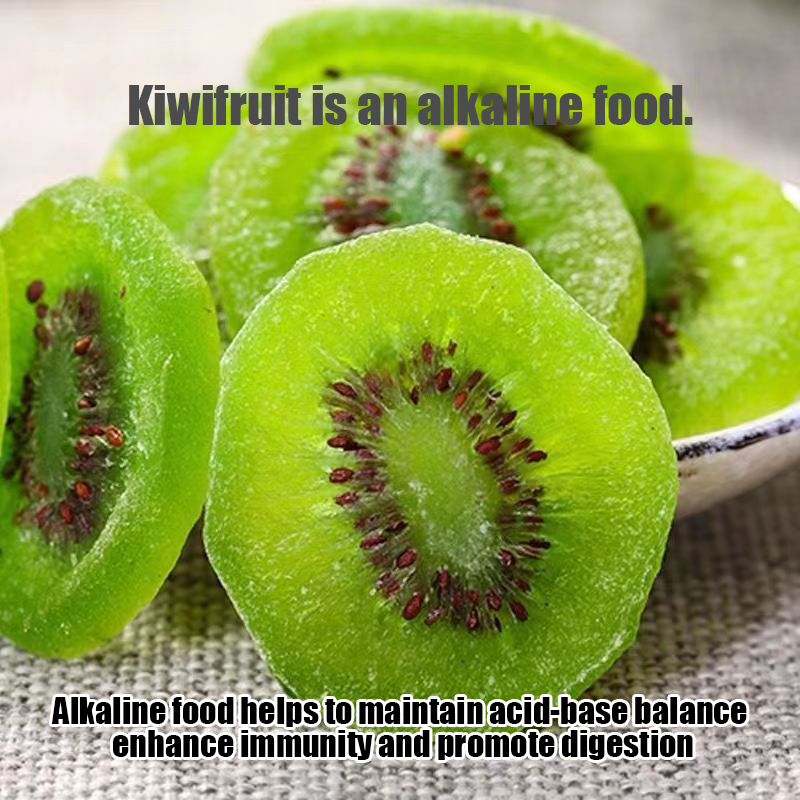 Kiwi fruit dried slices canister-canned green kiwifruit