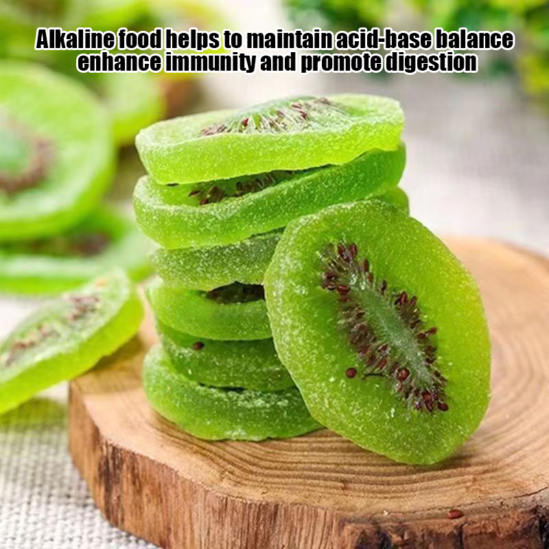 Kiwi fruit dried slices canister-canned green kiwifruit