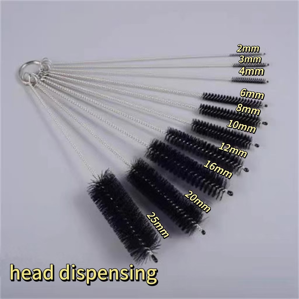 Straw brush set of ten pieces