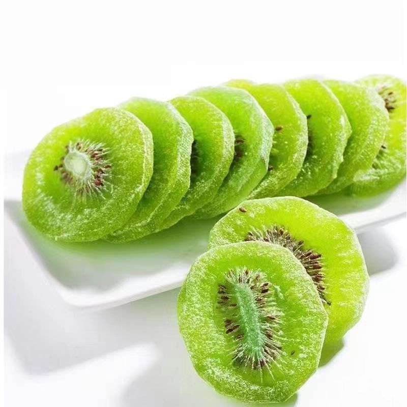 Kiwi fruit dried slices canister-canned green kiwifruit