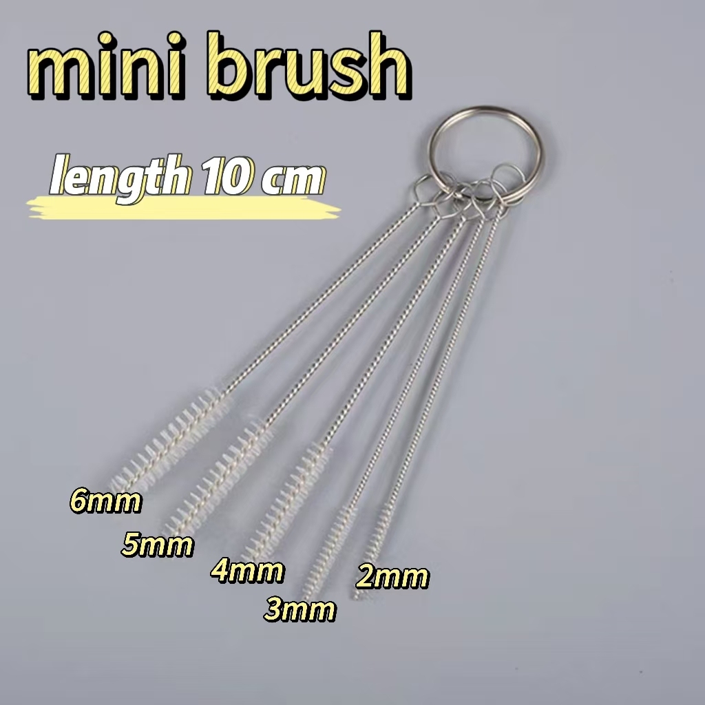 Straw brush set of ten pieces
