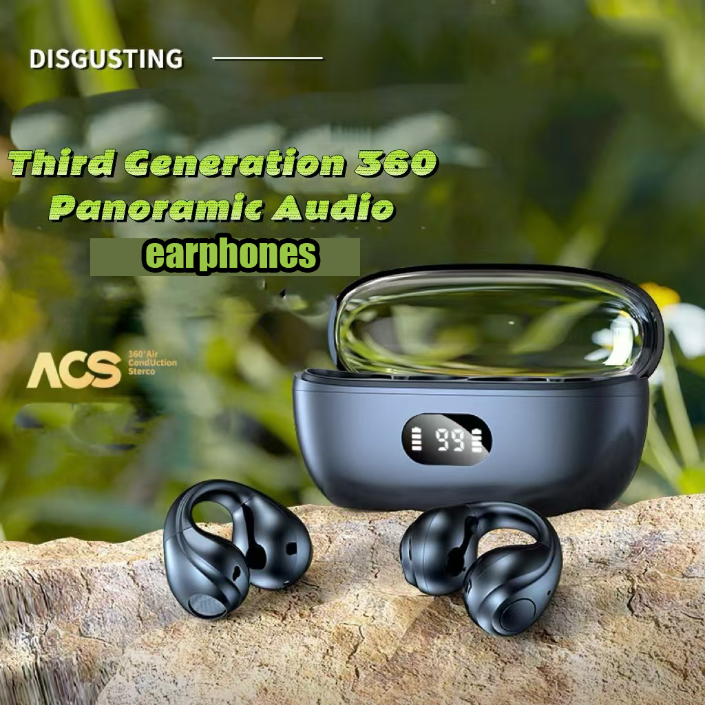 Clip-on Bluetooth earhone-black