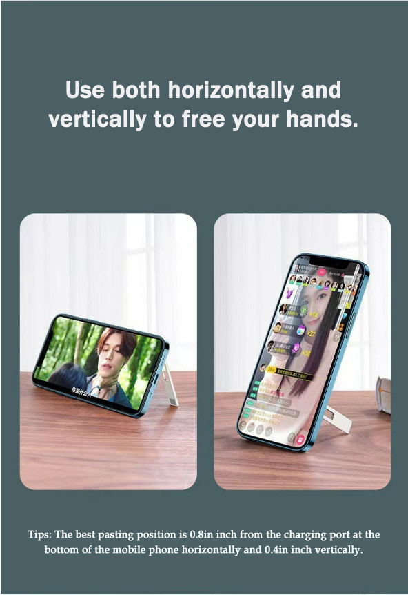 one word clip phone holder