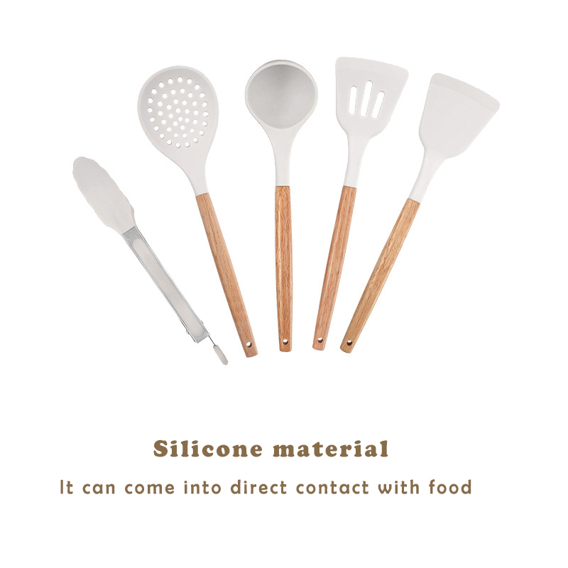 Silicone kitchenware five-piece set