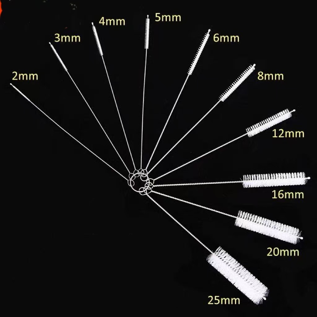Straw brush set of ten pieces