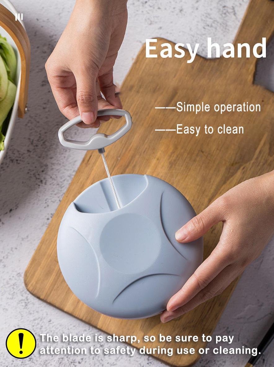 Hand-pulled garlic masher