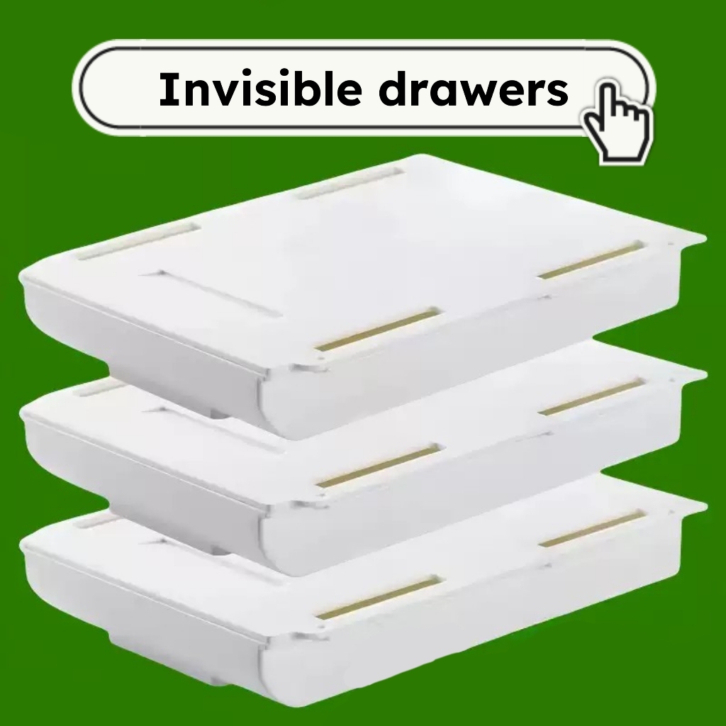Invisible drawer Hidden drawer box under the desk
