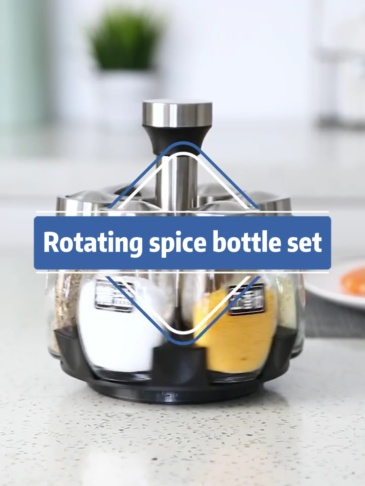 Rotary Spice Bottles