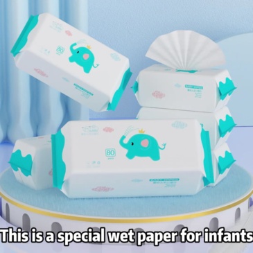 80 sheets of wet wipes in large package