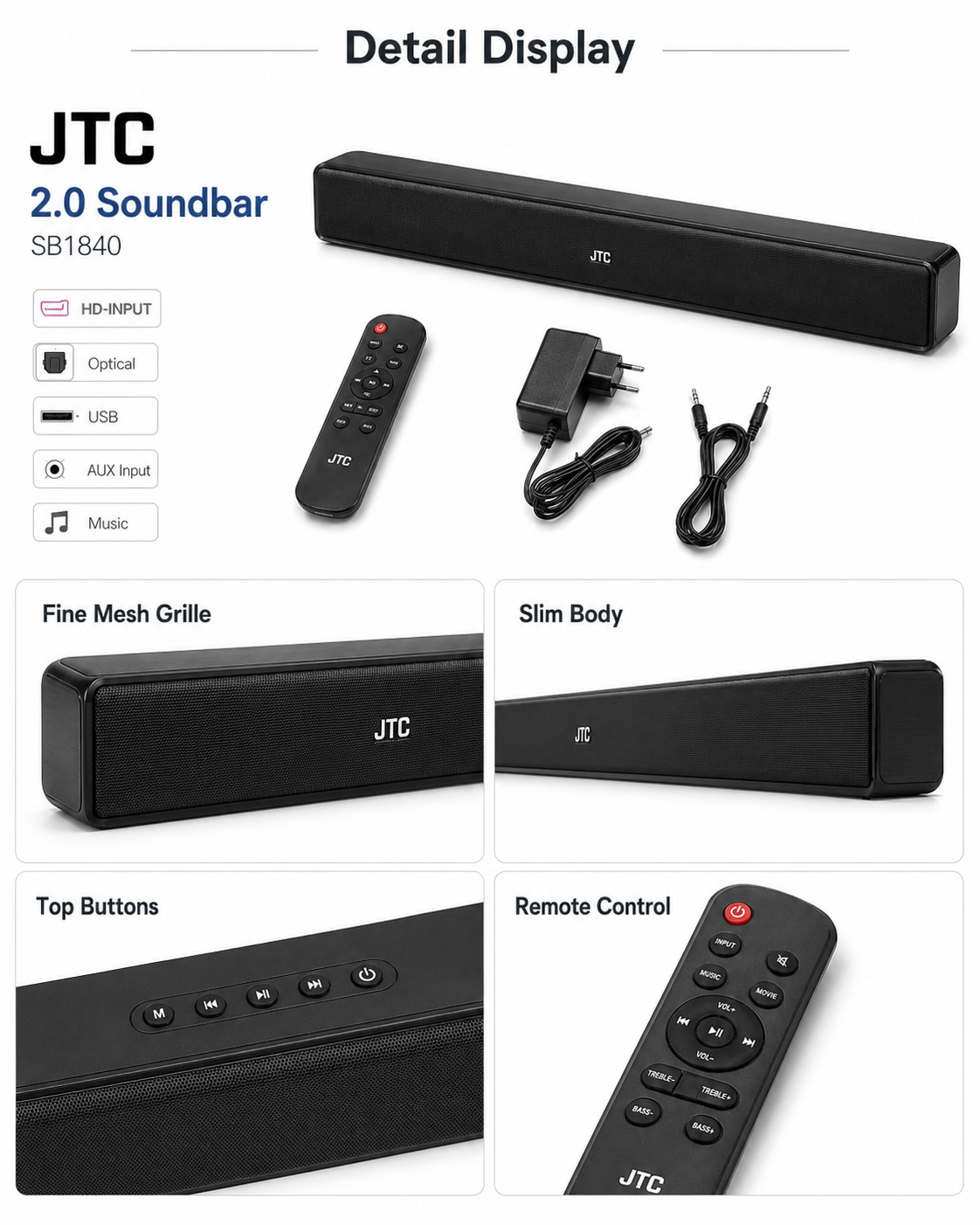 JTC Soundbar