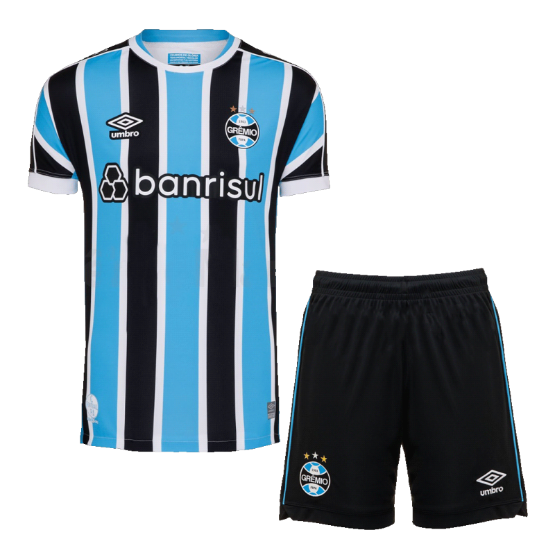 Grêmio FBPA Home Jersey Kit (Shirt+Shorts) 2023/24