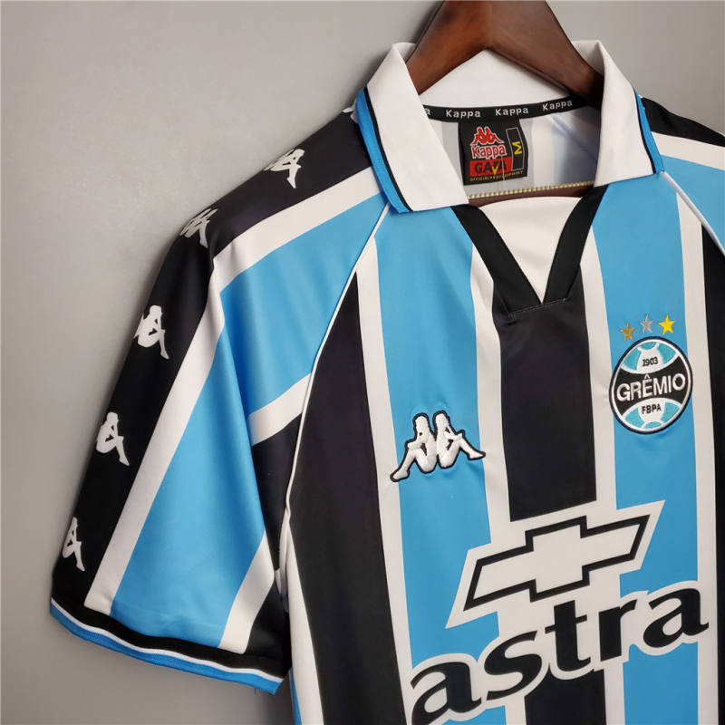 Grêmio FBPA Retro Soccer Jersey Home Replica 2000/01
