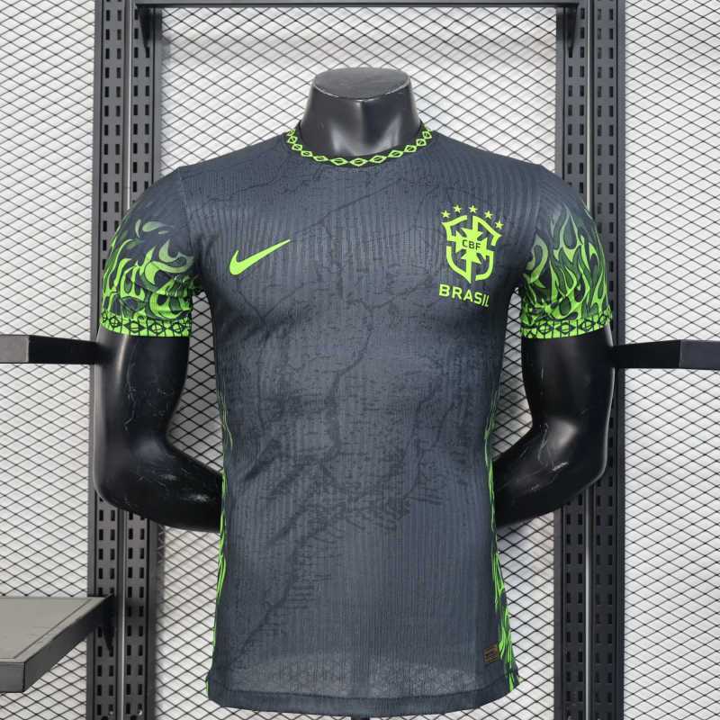 Brazil Orange Special Edition Football Shirt