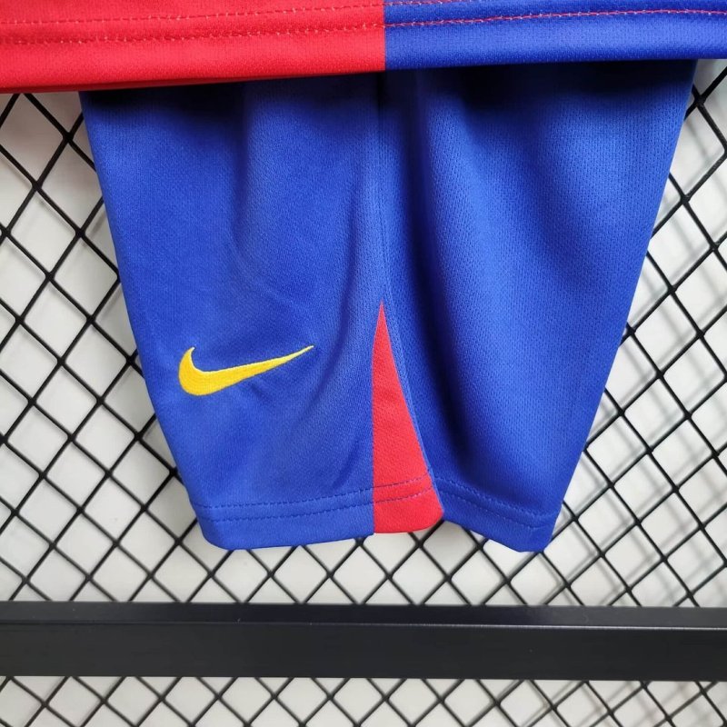 2008/2009 Retro Barcelona Home Football Shirt Kids Size
