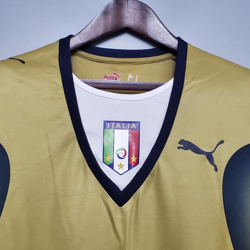 Retro 2006 Italy Golden S-XXL