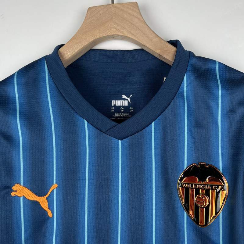 Kids Valencia Away Kit Jersey+Shorts 2023/24
