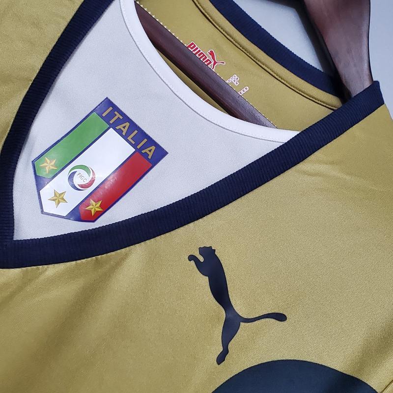 Retro 2006 Italy Golden S-XXL