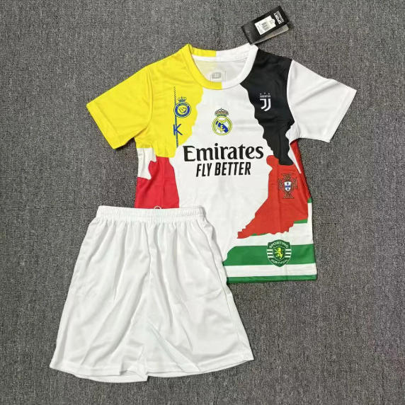 2025/26 Ronaldo #7 special edition jersey kids kit