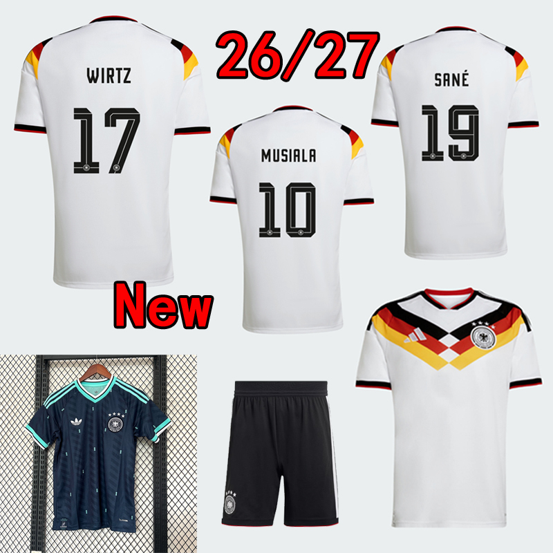 26 27 Germany Home away Shirt kit 2026 2027 New Germany World Cup Football jersey (Fan Edition)