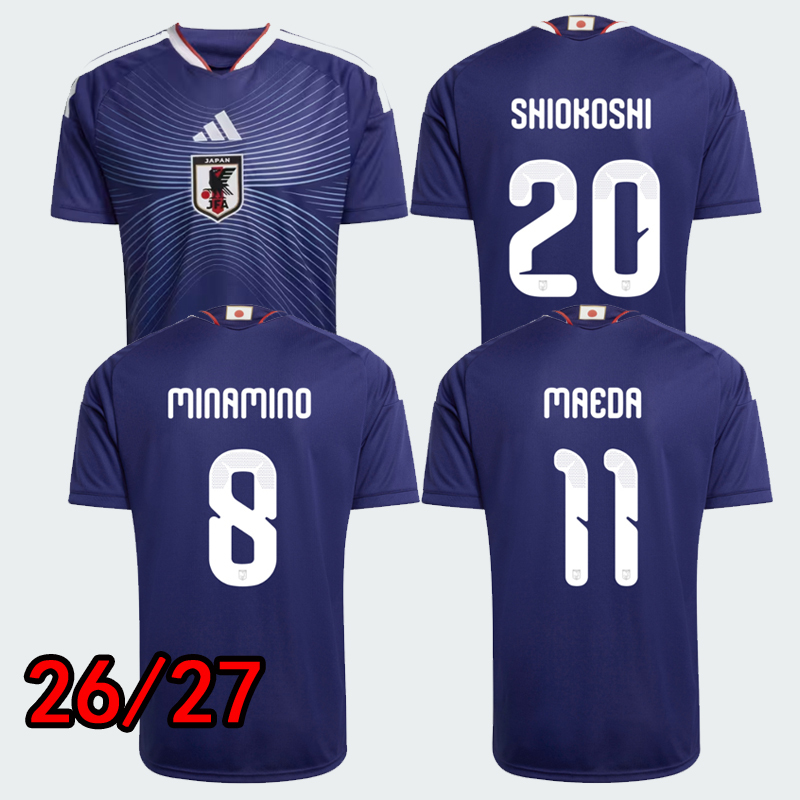 2026 2027 Japan Home away Shirt kit 26 27 New Japan World Cup Football jersey (Fan Edition)