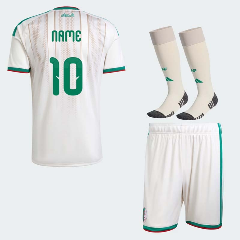 26 27 Algeria Home away Shirt adult kids kit 2025 2026 2027 New Algeria World Cup Football jersey (Fan Edition)