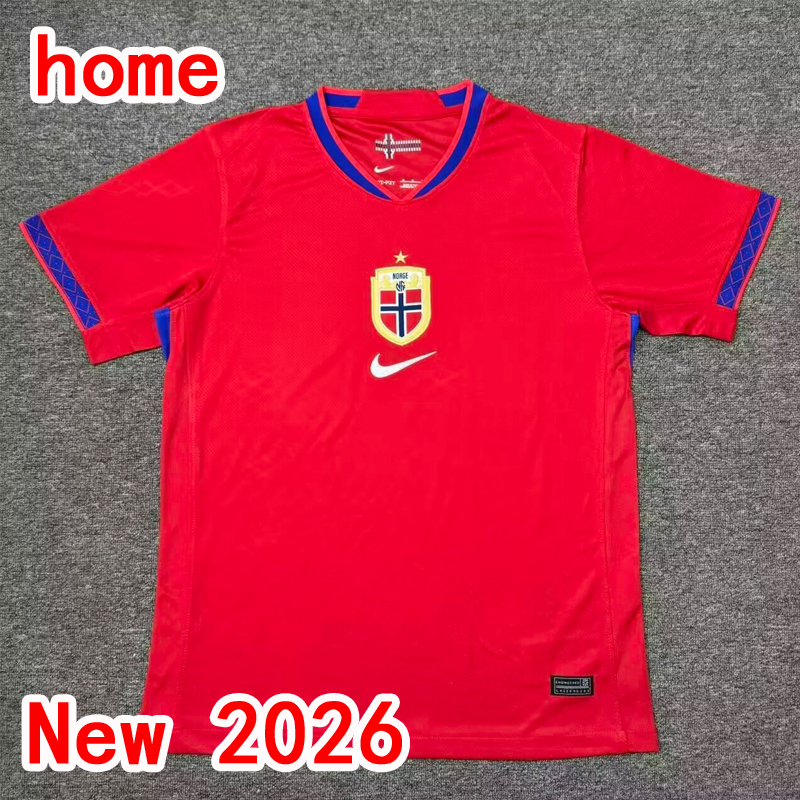 2026 2027 Norway Home away Shirt adult kids kit Haaland 26 27 New Norway World Cup Football jersey (Fan Edition)
