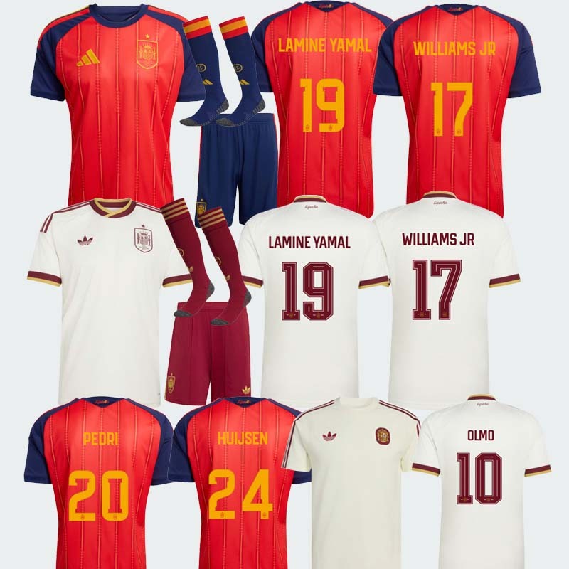 2026 2027 Spain Home away Shirt adult kids kit 26 27 New Spain World Cup Football jersey (Fan Edition)