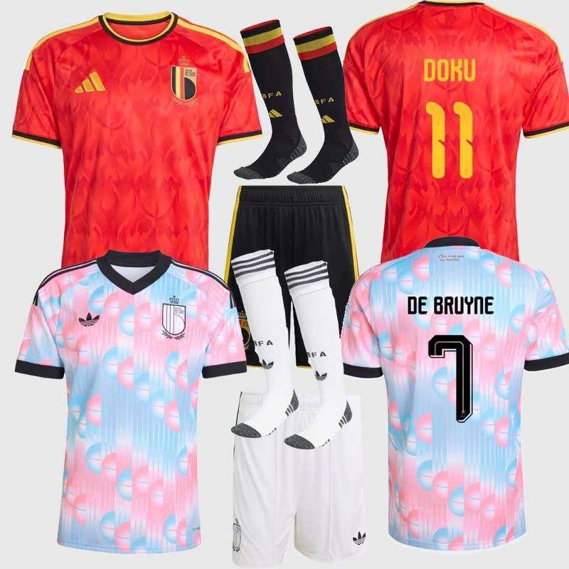 2026 2027 Belgium Home away Shirt adult kids kit 26 27 New Belgium World Cup Football jersey (Fan Edition)