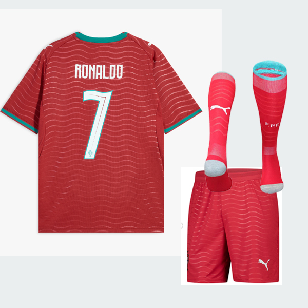 2026 2027 Portugal Home away Shirt adult kids kit 25 26 27 New Portugal World Cup Football jersey (Fan Edition)