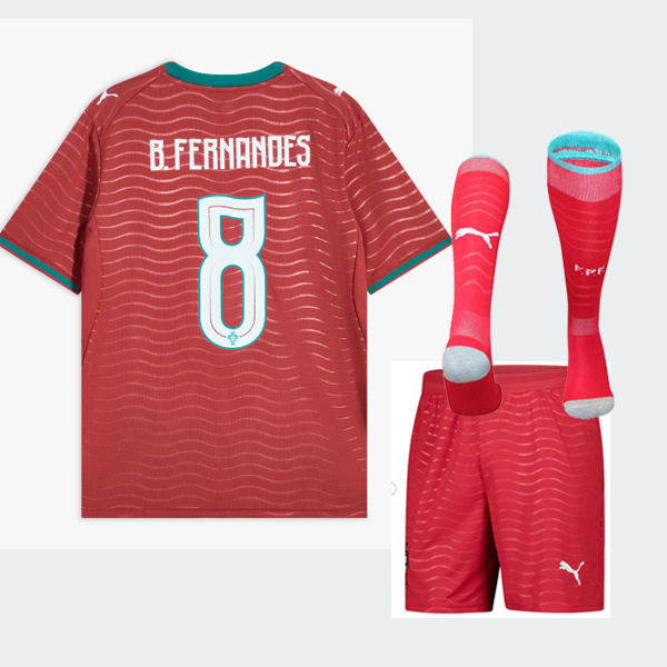 2026 2027 Portugal Home away Shirt adult kids kit 25 26 27 New Portugal World Cup Football jersey (Fan Edition)