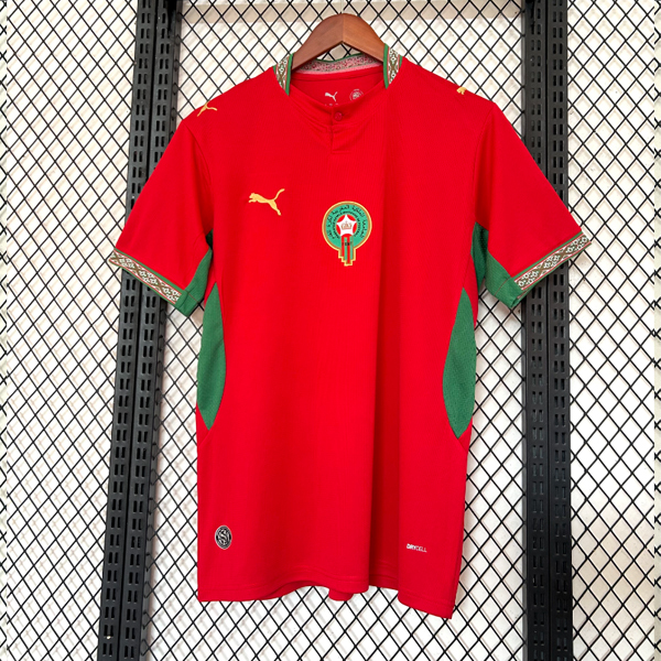 2026 2027 Morocco Home away Shirt adult kids kit 25 26 27 New Morocco World Cup Football jersey (Fan Edition)