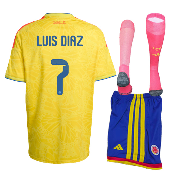 2026 2027 Colombia Home away Shirt kit James Luis Díaz 26 27 New Colombia World Cup Football jersey (Fan Edition)