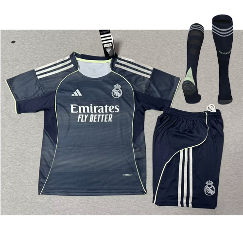 2025-2026 Real Madrid Football Shirt Kids Size