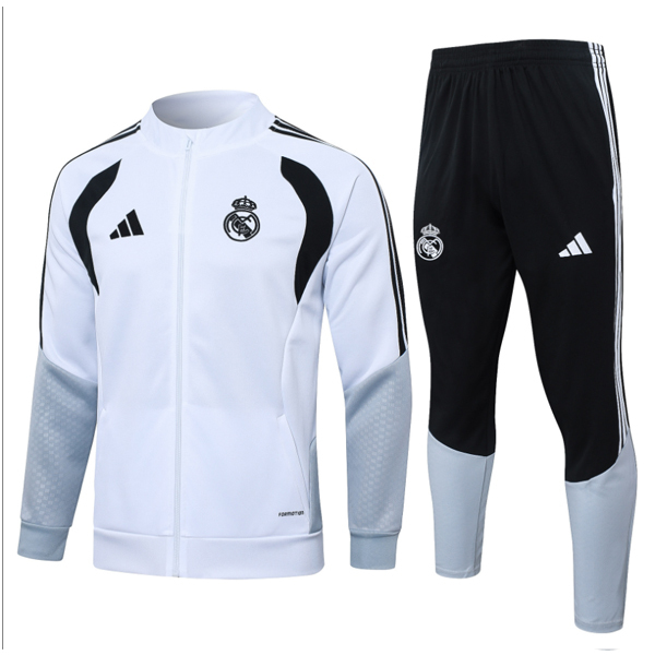 26/27 New Real Madrid kids adult kit jacket Sportswear Training Clothes 2026 2027 Real Madrid jacket training suit