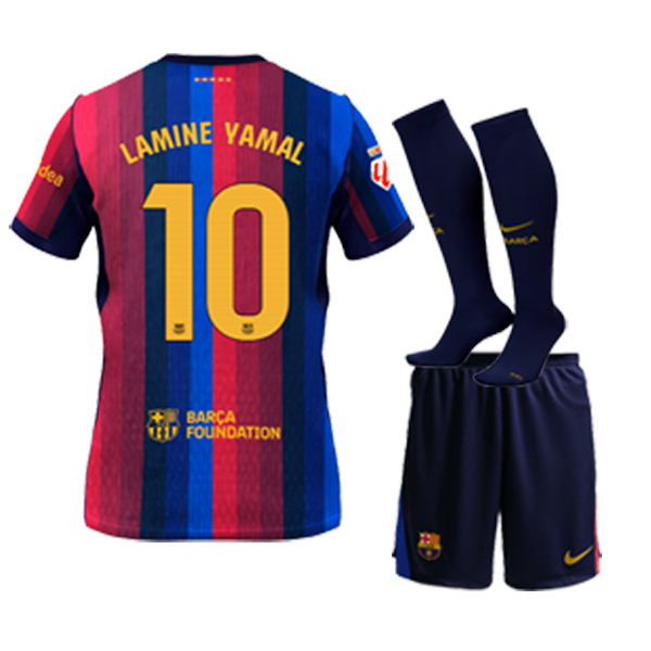 La Liga 2026 2027 FC Barcelona Home away Shirt adult kids kit 26 27 New FC Barcelona Football jersey (Fan Edition)