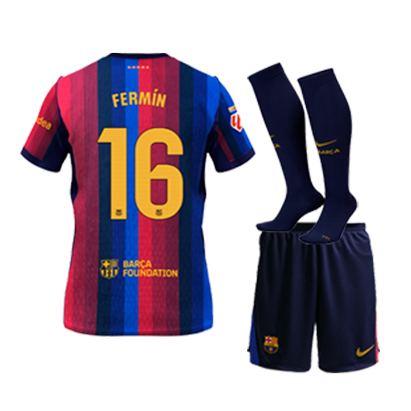 La Liga 2026 2027 FC Barcelona Home away Shirt adult kids kit 26 27 New FC Barcelona Football jersey (Fan Edition)