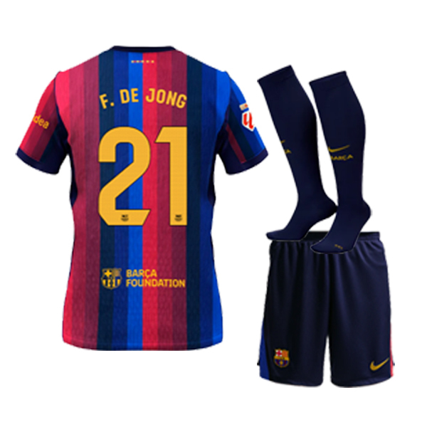 La Liga 2026 2027 FC Barcelona Home away Shirt adult kids kit 26 27 New FC Barcelona Football jersey (Fan Edition)