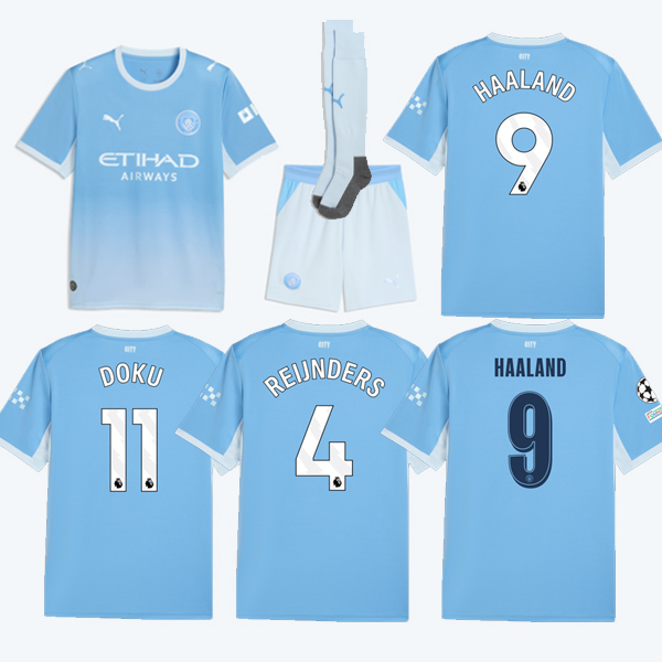 2026 2027 Manchester City Home away Shirt adult kids kit 26 27 New Manchester City Football jersey (Fan Edition)