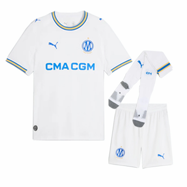 2026 2027 Marseille Home away Shirt adult kids kit 26 27New Marseille Football jersey (Fan Edition)