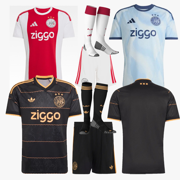 (Pre sale in advance, sent out within 10-15 days )2026 2027 Ajax Home away third Shirt adult kids kit 26 27 New Ajax Football jersey