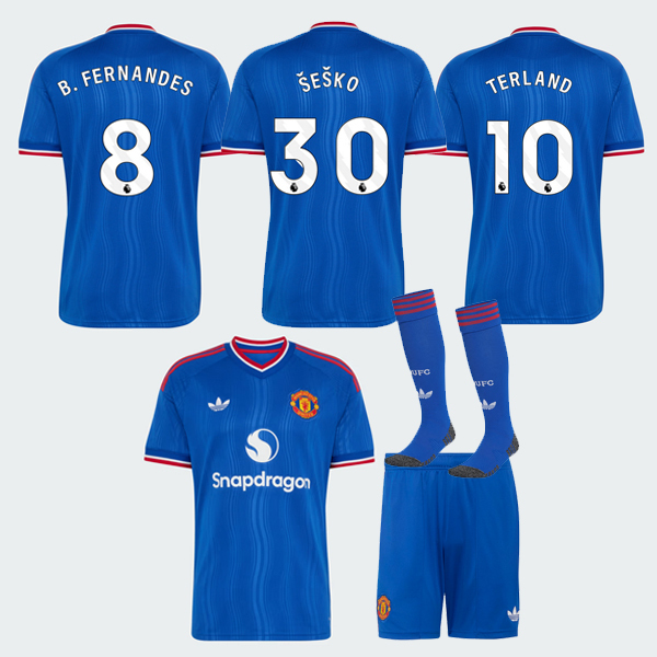 2026 2027 Manchester United away Shirt adult kids kit 26 27 New Manchester United Football jersey (Fan Edition)