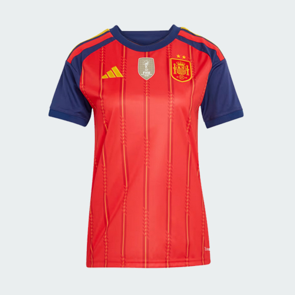 2 stars 🌟🌟 2026 2027 Spain Home away woman Shirt World Cup champion +patch Football jersey (Fan Edition)