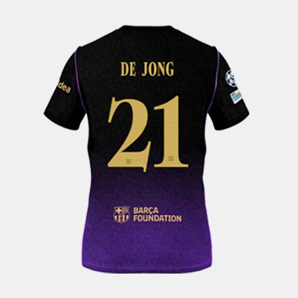 Champions League 2026 2027 FC Barcelona away Shirt adult kids kit 26 27 New FC Barcelona Football jersey (Fan Edition)