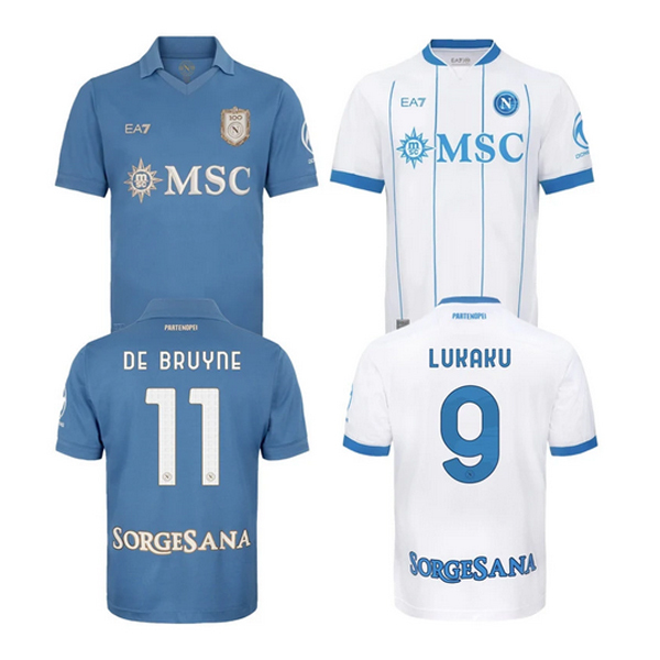 New 26 27 Naples Home and away  shirt kit 2026 2027 SSC Napoli Football jersey (Fan Edition)