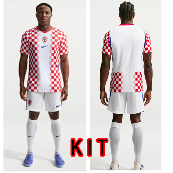2026 2027 Croatia Home away Shirt adult kids kit 25 26 27 New Croatia World Cup Football jersey (Fan Edition)