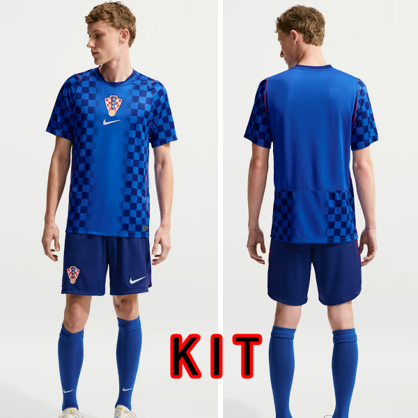 2026 2027 Croatia Home away Shirt adult kids kit 25 26 27 New Croatia World Cup Football jersey (Fan Edition)