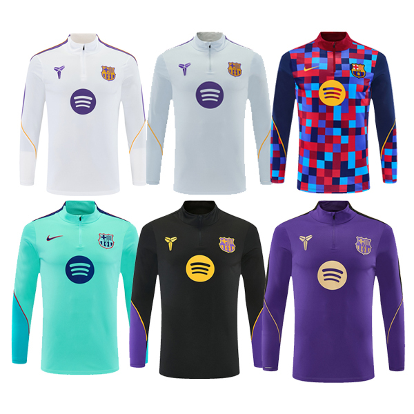 2026 2027 Barcelona kids and adult Sportswear Training Clothes 26/27 Barcelona Sports suit training suit