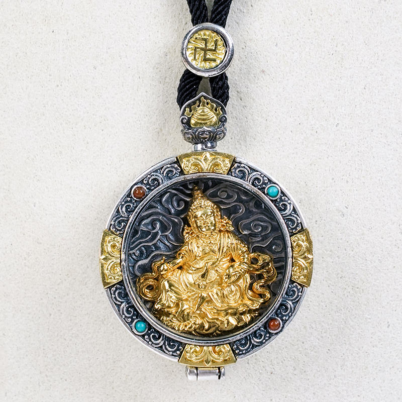 24k黃金鍍金黃財神吊墜