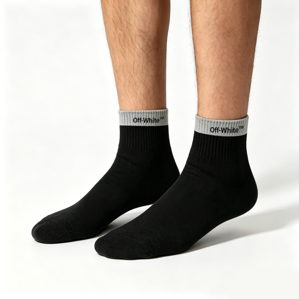 3 Pairs of UrbanFlex Premium Ankle Socks – Soft Cotton Low-Cut Casual & Sports Socks