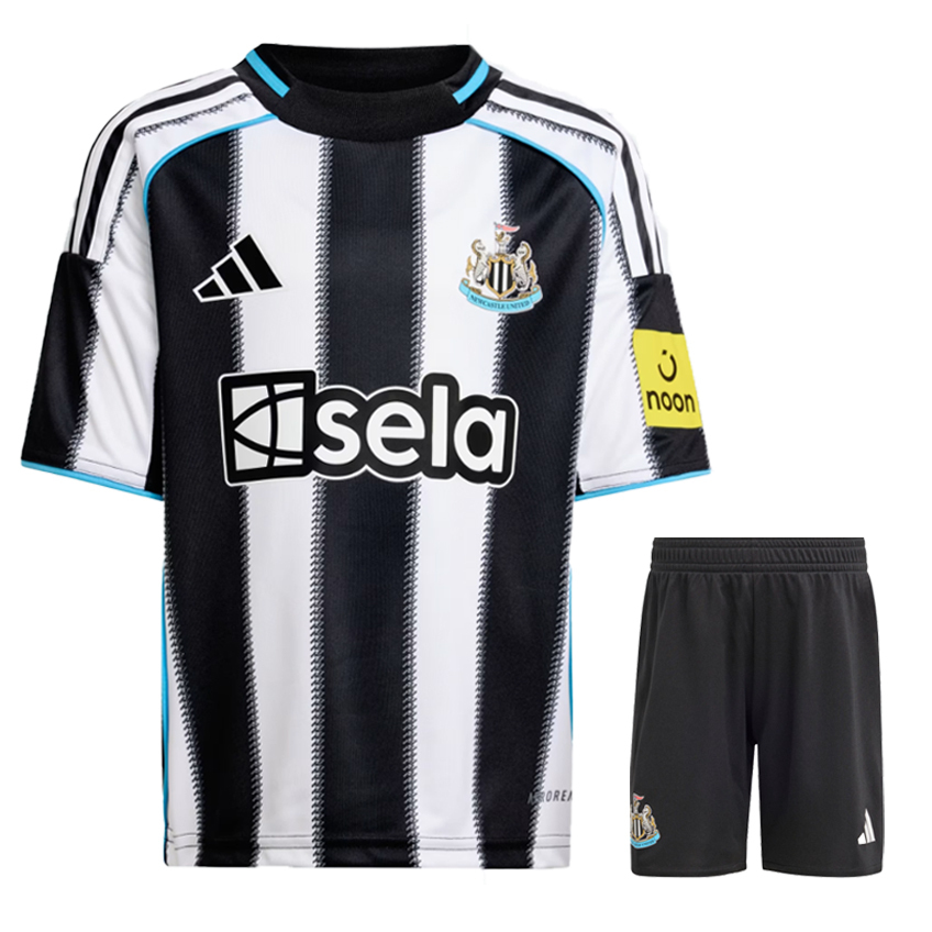 Newcastle United 2025-2026 season children's home jersey